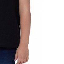 T-SHIRT ENFANT MANCHE COURTE COL ROND NOIR - Made in France & Coton bio T-SHIRT ENFANT MANCHE COURTE COL ROND NOIR - Made in France & Coton bio