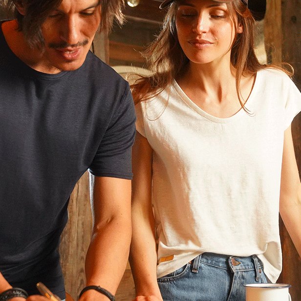 ??? Le t-shirt en lin...