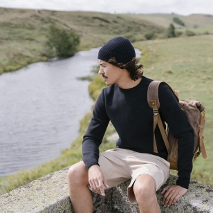 ??? Le pull 100% laine...