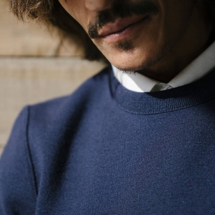 ??? Le pull 100% laine...