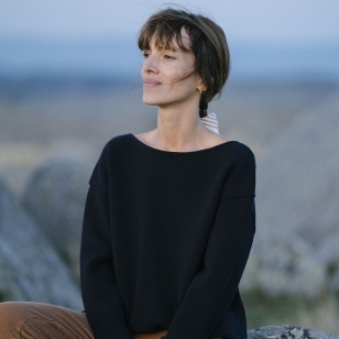 ??? Le pull 100% laine...